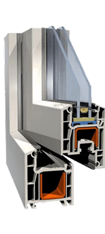 4-х камерный профиль 60мм